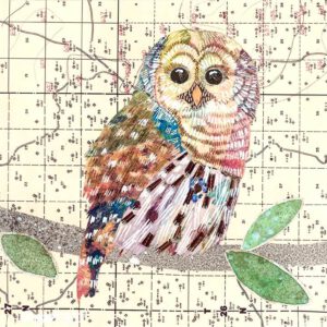 Photo of Owl series artwork