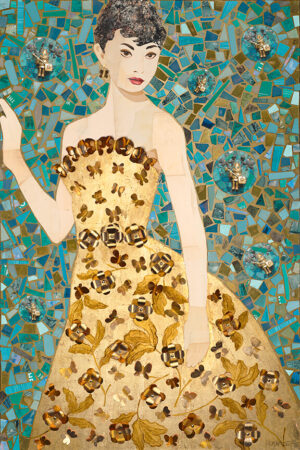 Photo of Ladies in Gold series artwork