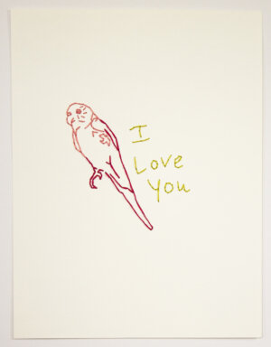 Photo of Untitled 340 (I Love You) artwork