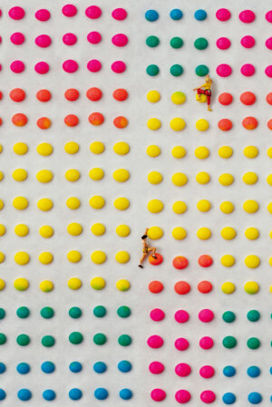 Photo of Candy Dot Climbing Wall artwork