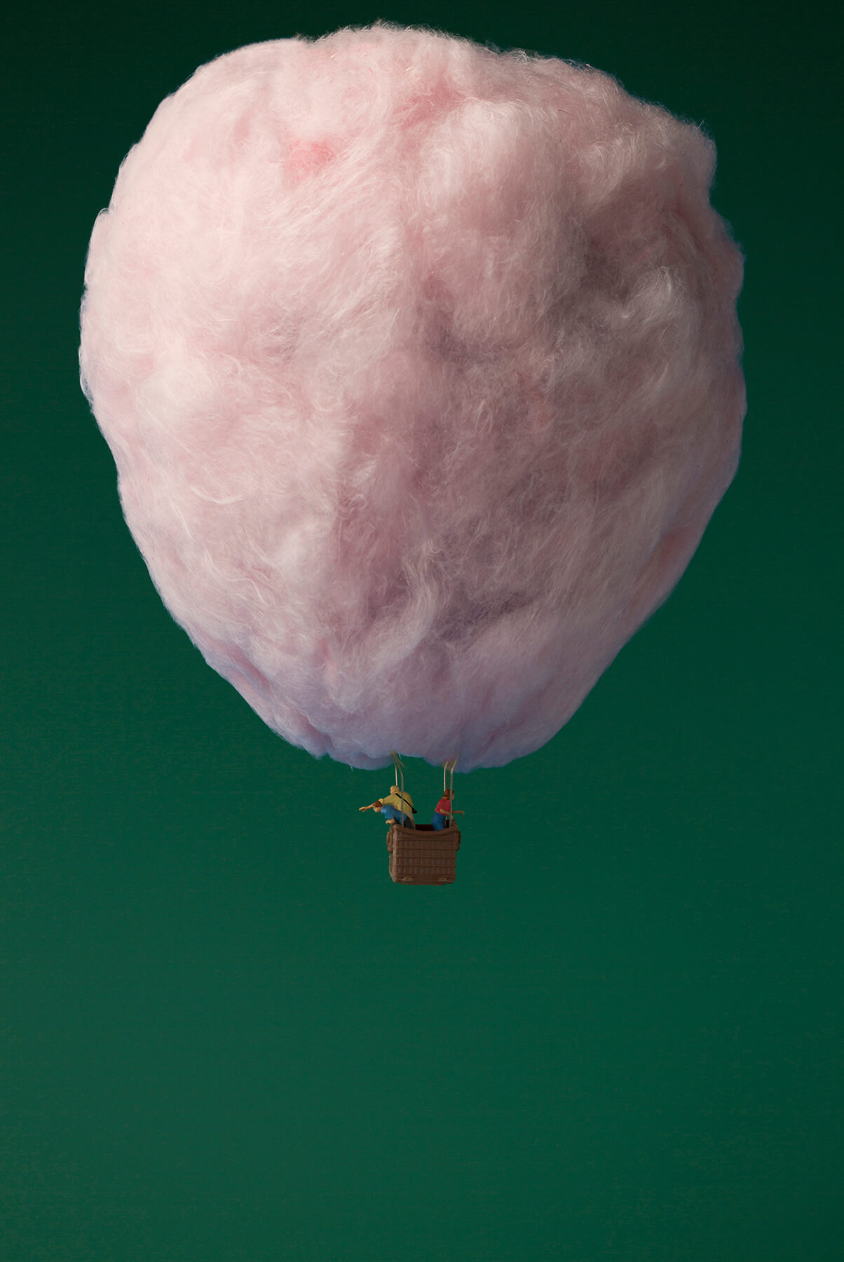 Image of Cotton Candy Hot Air Balloon