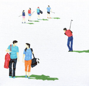 Photo of Golfers (Nano) 19 artwork