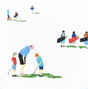 Photo of Golfers (Nano) 20 artwork