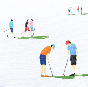 Photo of Golfers (Nano) 21 artwork