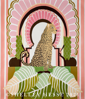 Photo of Leopard in the Doorway artwork