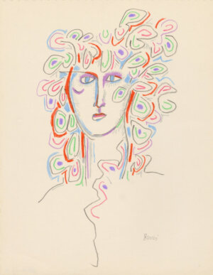 Image link Untitled (D145) Face 1986