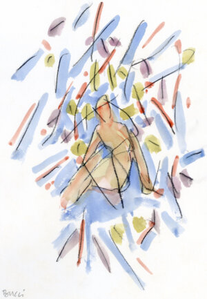 Image link Untitled (D147) Seated Figure 1992