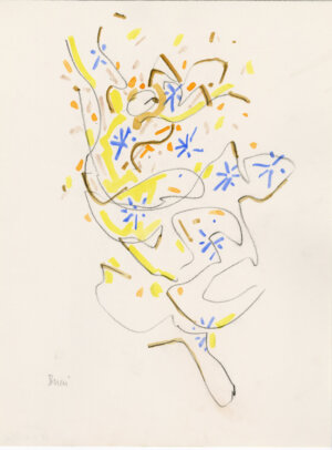 Image link Untitled (D151) Skier 1989