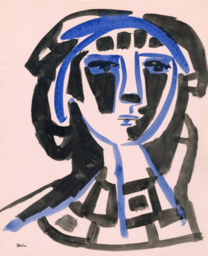 Image link Untitled (D152) Face 1952-56