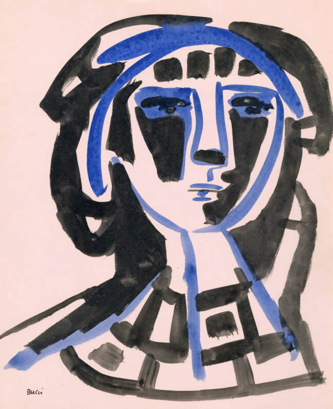 Image of Untitled (D152) Face 1952-56