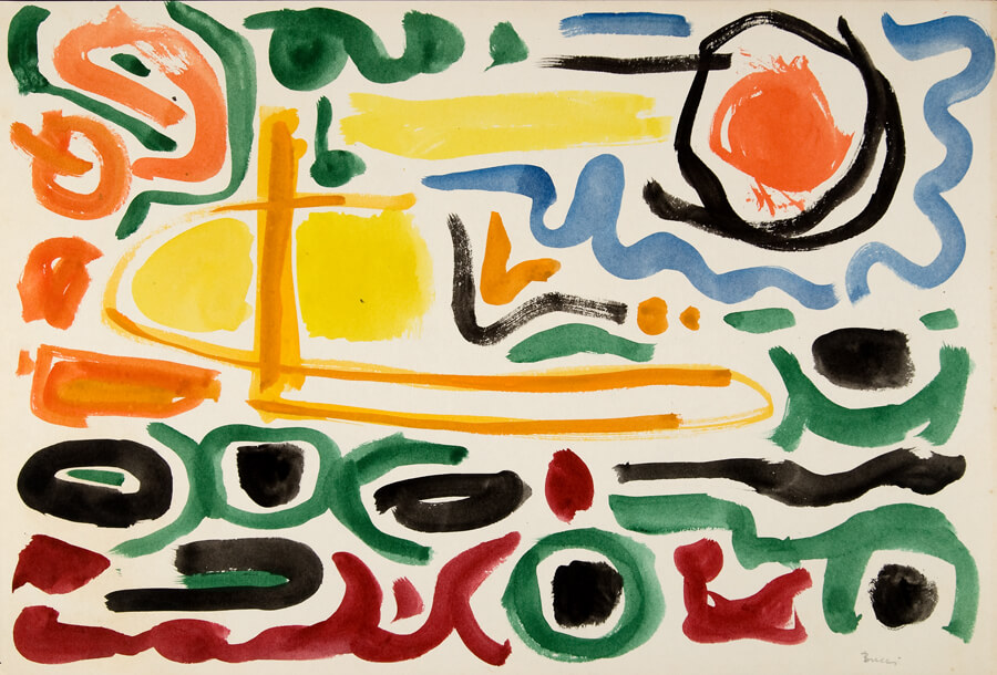 Image of Untitled (D178) Abstract Landscape 1956-59