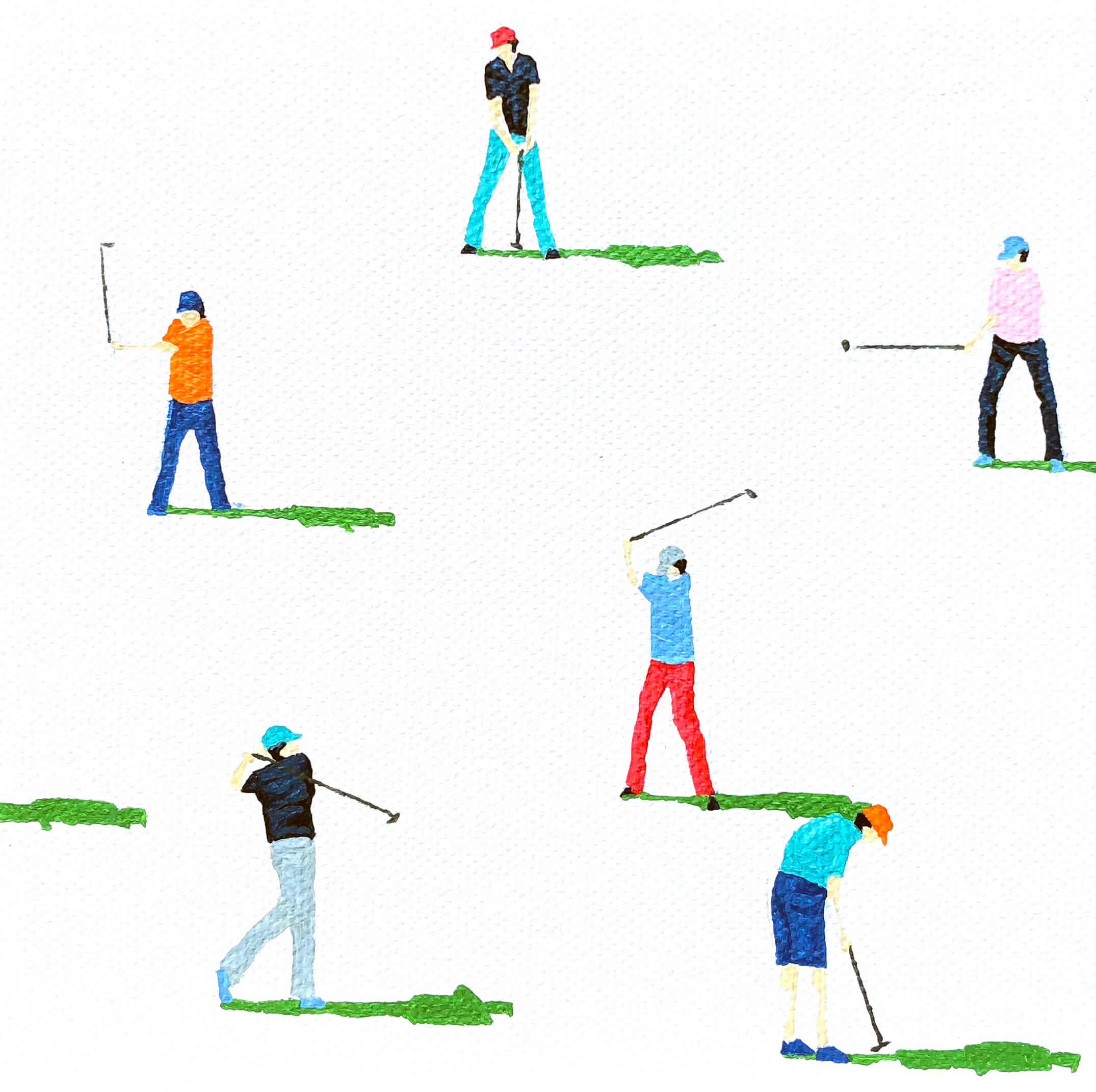 Image of Golfers (Nano) 24