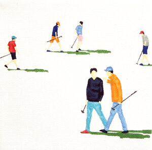 Photo of Golfers (Nano) 26 artwork