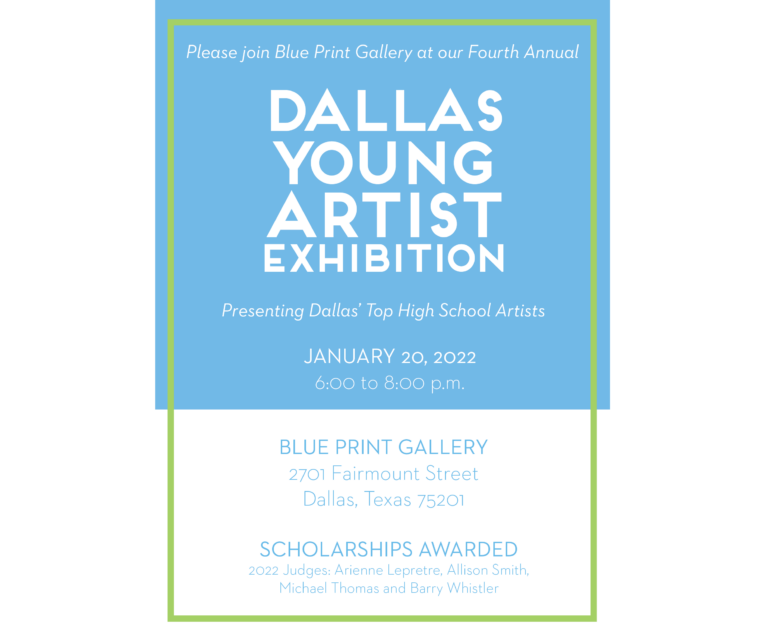 Young Artist Exhibition Invitation Image
