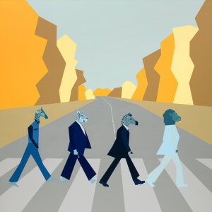 Photo of Rose Cottage X Abbey Road artwork