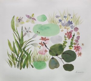 Photo of Spring Flowers, Series 1D, 2022 artwork