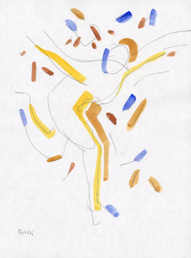 Image of Untitled (D208) Figure Forward Motion 1993