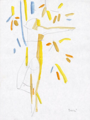 Photo of Untitled (D209) Figure Arm Raised 1993 artwork
