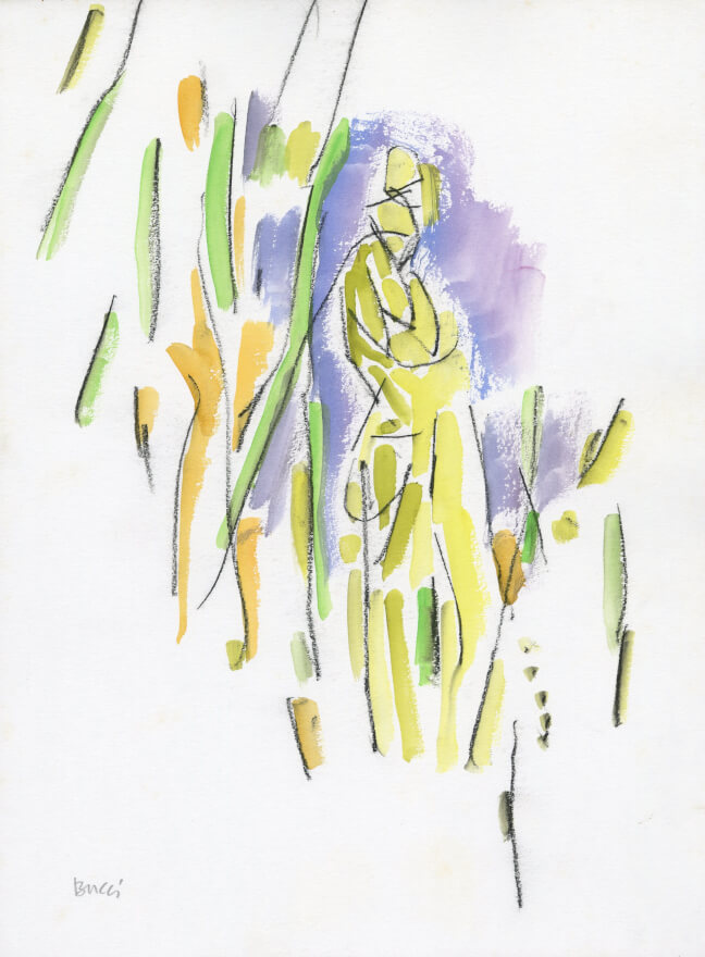 Image of Untitled (D215) Yellow Figure 1993