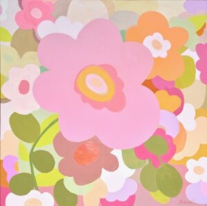 Image link Button Flowers