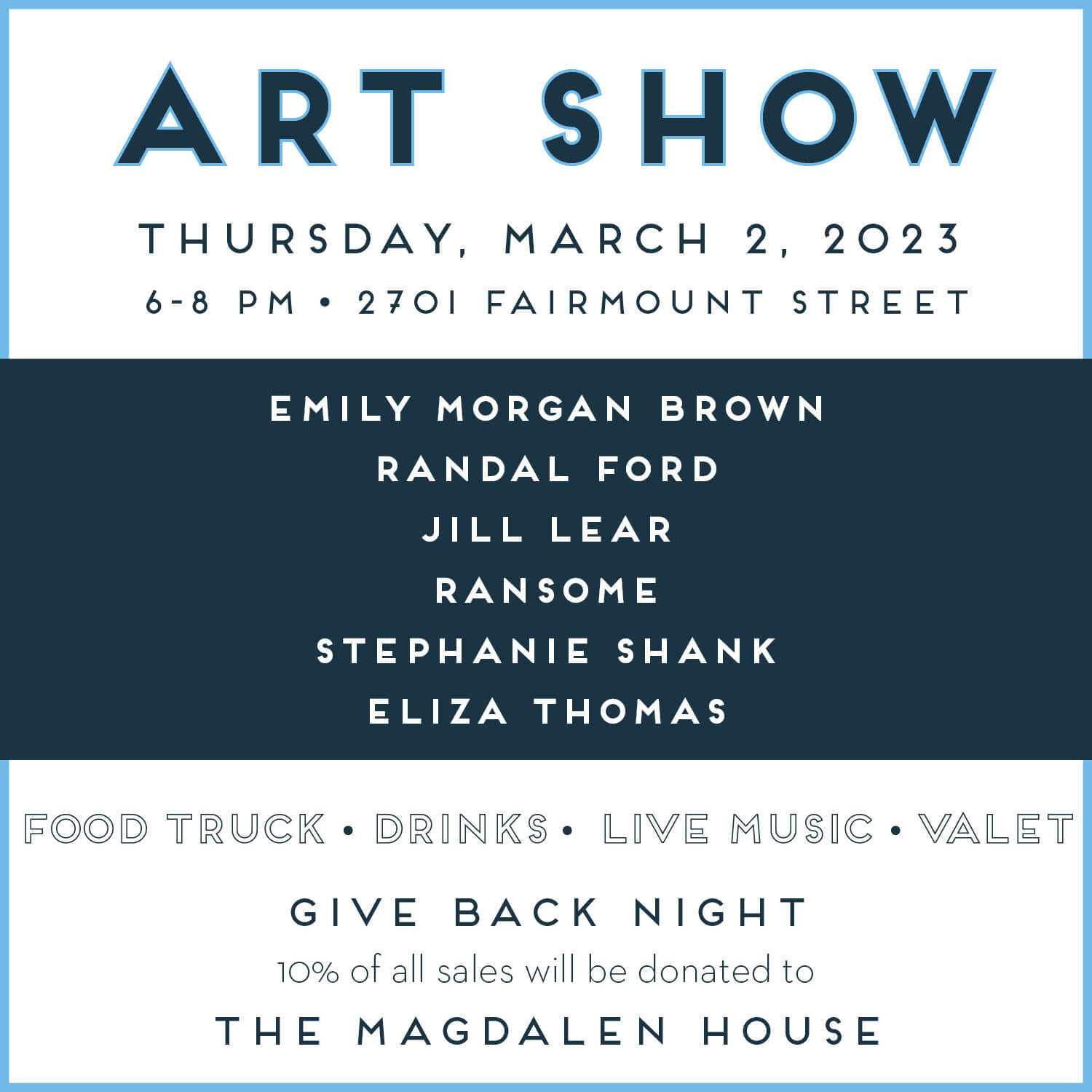 march art show invitation