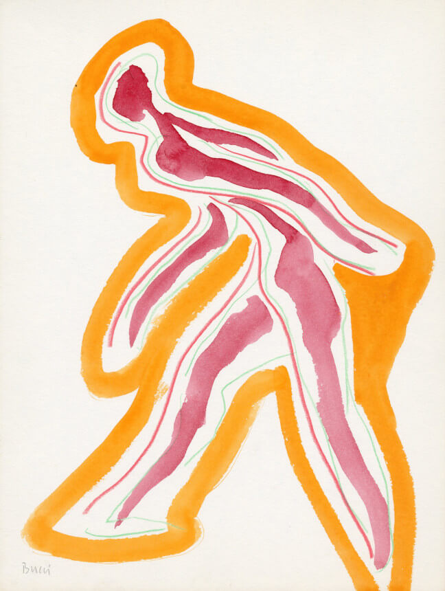 Image of Untitled (D230) Walking figure 1966