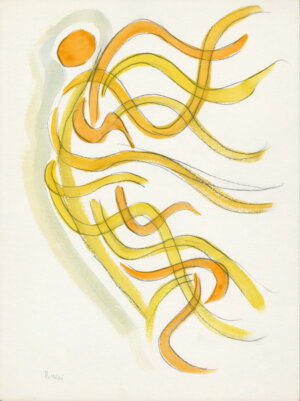 Photo of Untitled (D235) Flowing figure 1965 artwork