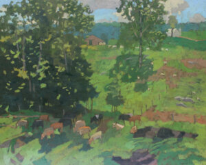 Photo of Strecker Show Cattle artwork