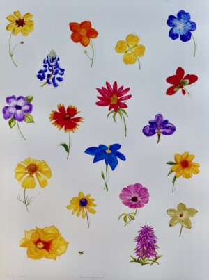 Photo of Texas Wildflowers artwork
