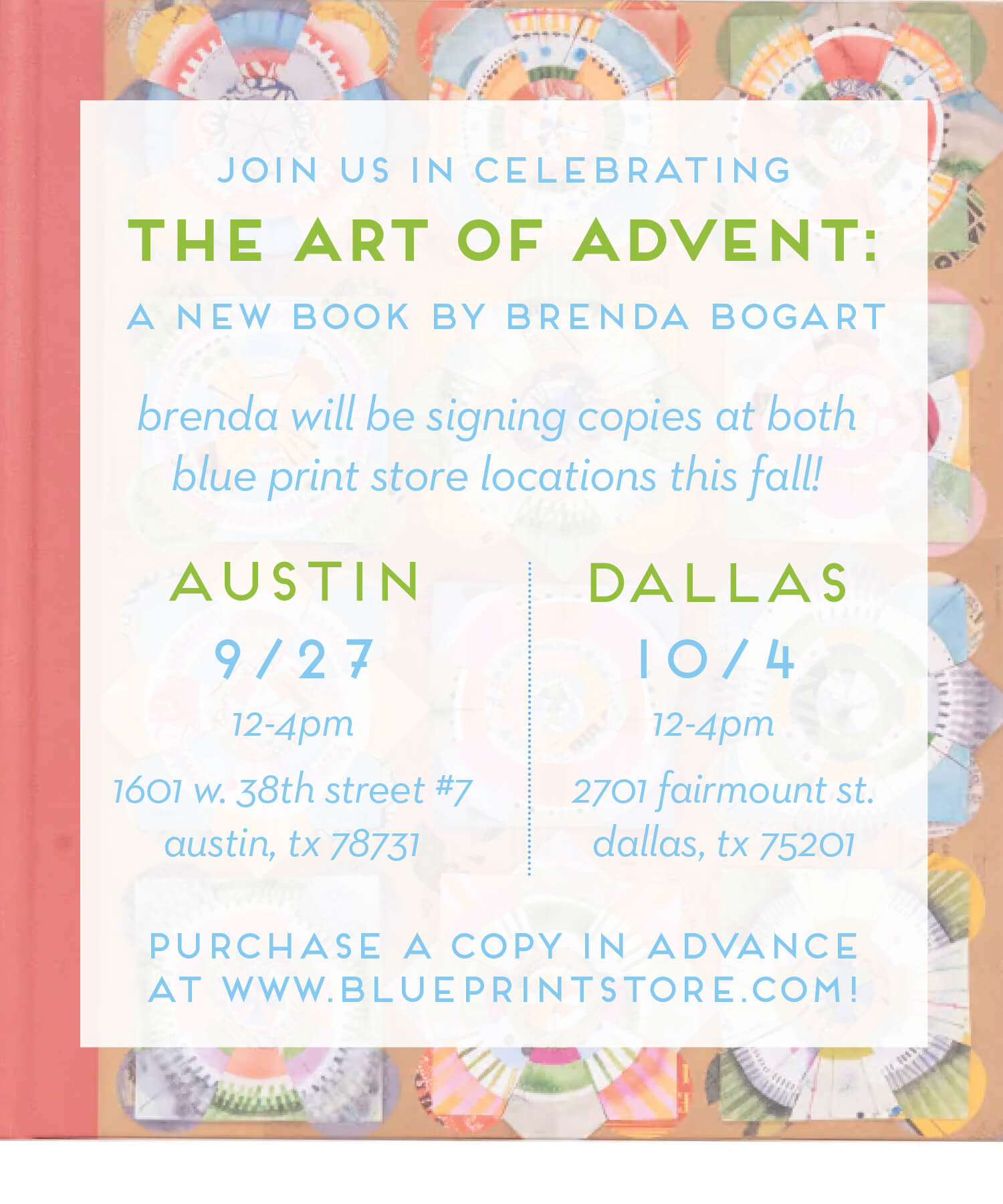 Photo for Book Signing for The Art of Advent, Brenda Bogart news post