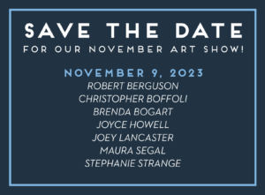 Image link Save the Date November 2023 Art Show