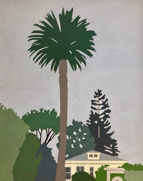 Image of Palm Tree in the Garden, 2023