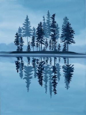 Photo of Dream in Blue artwork