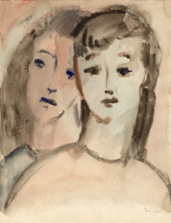 Image of Untitled (D267) Two Women 1940’s