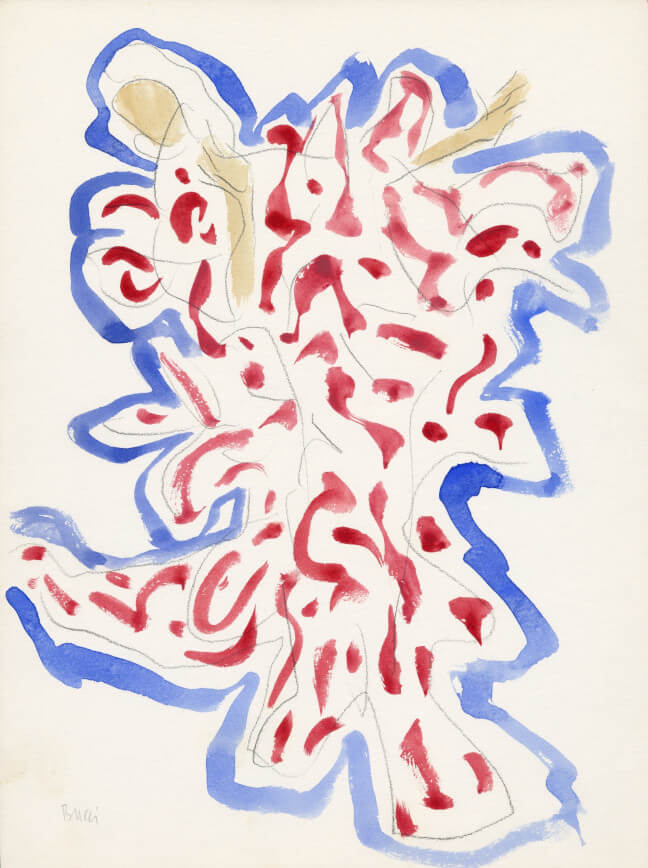 Image of Untitled (D269) Abstract Fashion Figure, January 26, 1962