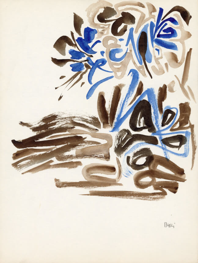 Image of Untitled (D274) Abstract Landscape, 1956-62