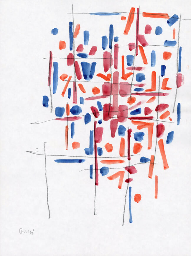 Image of Untitled (D286) Abstract, December 6, 1992