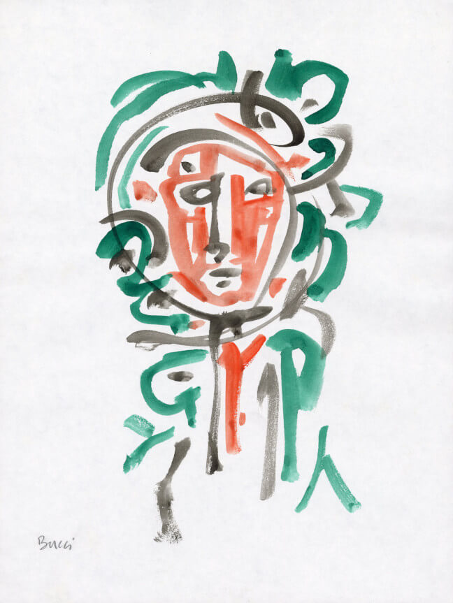 Image of Untitled (D287) Face, December 16, 1992