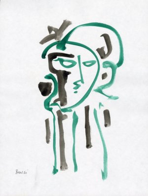 Photo of Untitled (D288) Face, December 16, 1992 artwork