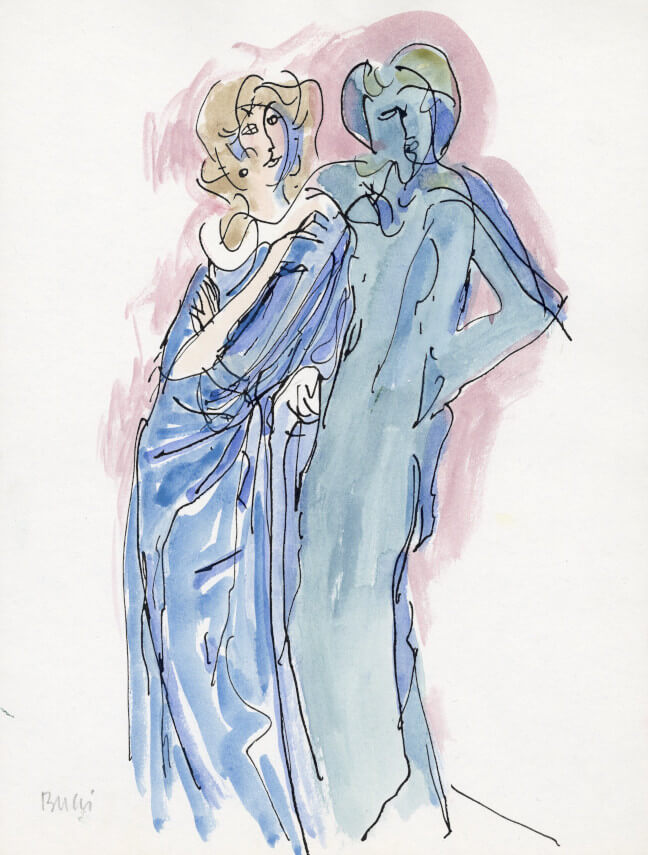 Image of Untitled (D293) Figures, March 9, 1991