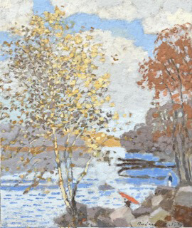 Photo of Kayakers on the Edge artwork