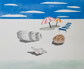 Photo of St. Barthes 2025 artwork