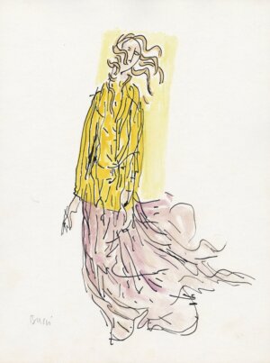 Photo of Untitled (D304) Fashion Figure 3/9/91 artwork