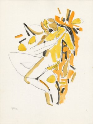 Photo of Untitled (D306) Figure 7/1/89 artwork