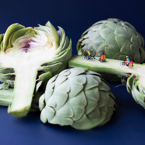 Image of Artichoke Bicylists 1/5