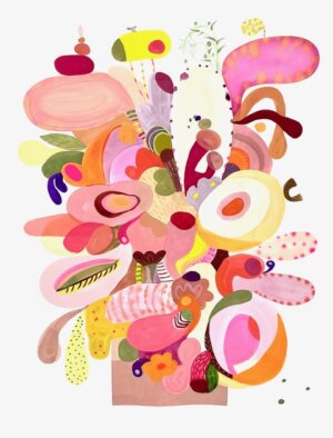 Photo of Gehirn Schrank (pink) artwork