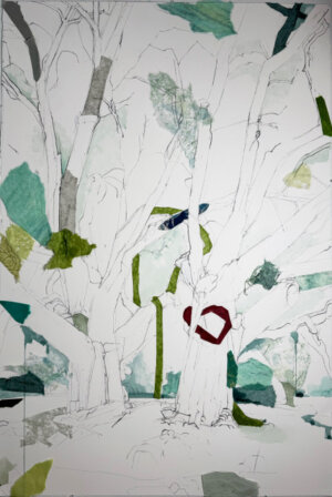 Photo of Eton Avenue Pair (Lovebirds) artwork