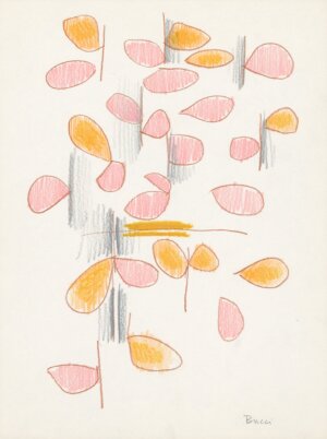 Photo of Untitled (D318) Abstract shapes June 25, 1969 artwork