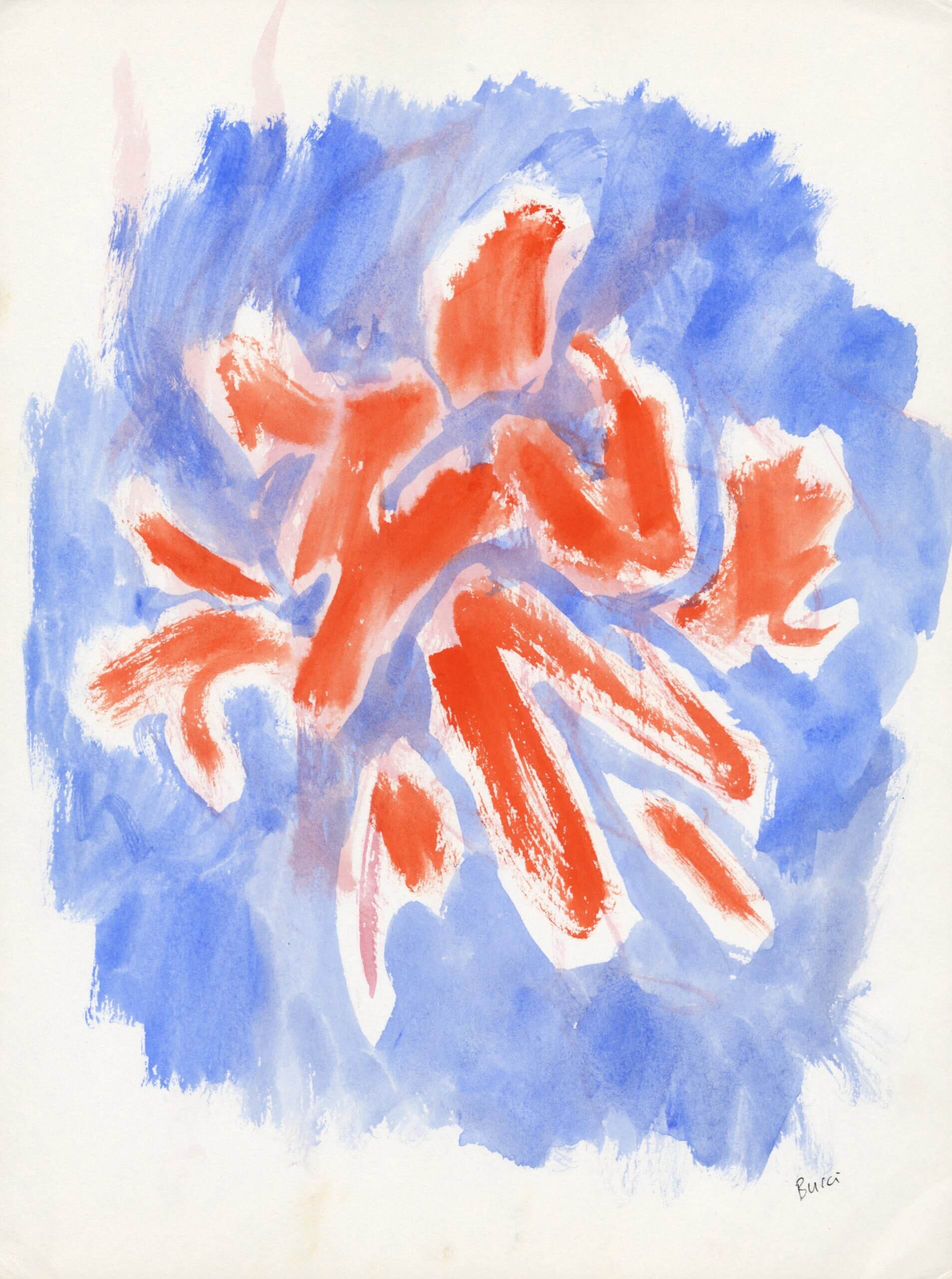 Image of Untitled (D320) Abstract, Spring 1960