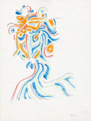 Photo of Untitled (D325) Figure August 15, 1972 artwork